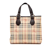 Haymarket Check Coated Canvas Tote
